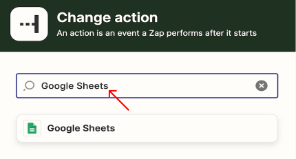 Seach For Google Sheets
